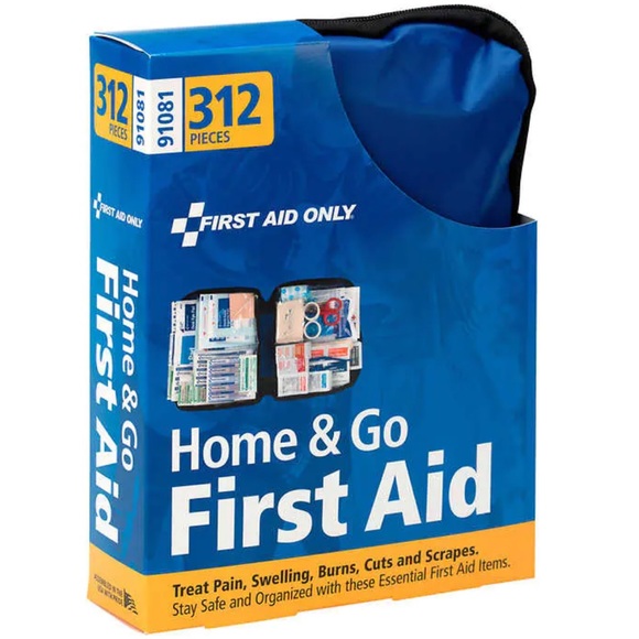 FIRST AID ONLY Home & Go First Aid Kit 312 pieces - Picture 1 of 11